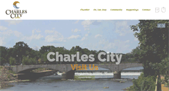 Desktop Screenshot of charlescitychamber.com